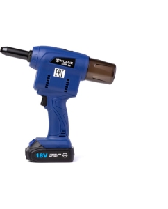 Купить Заклепочник аккумуляторный KLAUE KRB-64 (1 аккумулятор 18В/2,0Ач) УТ000023935 в E-mobi