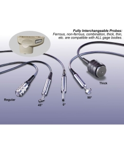 Купить Толщиномер покрытий Defelsko PosiTector Advanced для измерения толщины покрытия (на магнитных и немагнитных основаниях), тип FNTS выносной датчик PRBFNTS, диапазон измерения 0-6 PRBFNTSAdv  в E-mobi