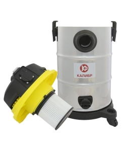 Купить Электрический строительный пылесос Калибр "СПП-1600/30" 00000079081  в E-mobi
