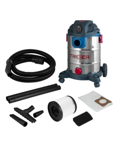 Купить Строительный пылесос ТРИГГЕР 20701 сетевой 1400Вт, н/ж бак=30л, Lкабеля=5м, розетка тов-220314  в E-mobi