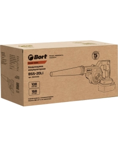 Купить Воздуходувка аккумуляторная BORT BSS-20Li, без АКБ и ЗУ 93414332  в E-mobi