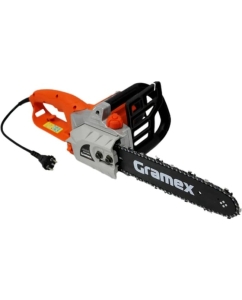 Купить Пила цепная электрическая Gramex HHT-1600 1600 Вт, 600 м/мин, шина 12 дюймов/30 см, бак/масло 130 мл 4/60 019001  в E-mobi