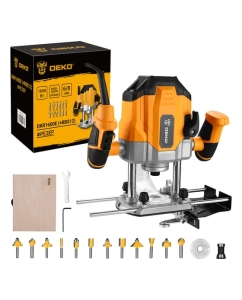 Купить Фрезер DEKO DKR1600E, набор фрез RBS12 (12 предметов) 063-4221  в E-mobi