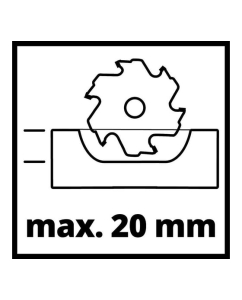 Купить Фрезер ламельный Einhell TE-BJ 900, 900Вт, 11000/мин, глубина 20мм, фреза 100x22x4мм, в картоне 4350640  в E-mobi