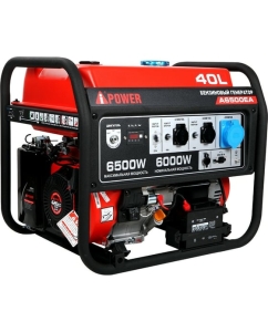 Купить Бензиновый генератор A-iPower A6500EA 20109 в E-mobi