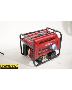 Купить Генератор бензиновый электрический POWERAC 11кВт, 220В, 18л.с., автозапуск PR13700H2E-ATS  в E-mobi