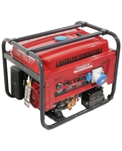 Купить Генератор бензиновый электрический POWERAC 11 кВт, 220В, 18л. с, электростартер + АКБ PR13700H2E в E-mobi