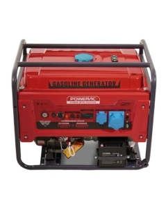 Купить Генератор бензиновый электрический POWERAC 8кВт, 220В, 16л.с., автозапуск PR8500H2E-ATS в E-mobi