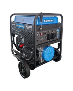 Купить Генератор бензиновый Dinking DKGE11500E (11кВт, 230В/50Гц, электростартер, колёса) ГЕН036 в E-mobi