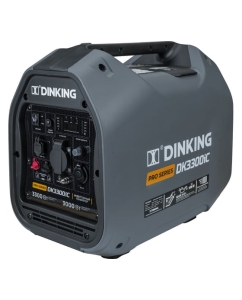 Купить Бензиновый инверторный генератор Dinking DK3300iC (3,3 кВт, 230 В/50Гц, DK164F/P-2, бак 4 л) ГЕН033 в E-mobi