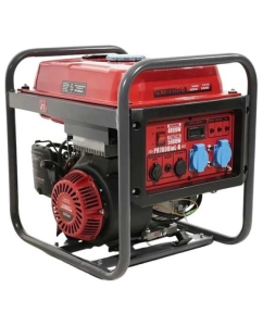 Купить Генератор бензиновый инверторный POWERAC 4.8 кВт, 230В, 50Гц, 4-тактный PR7000ioL-B в E-mobi