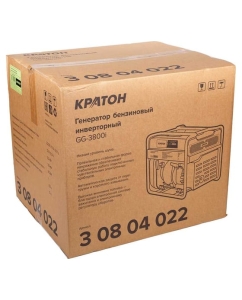 Купить Бензиновый инверторный генератор Кратон GG-3800i 3 08 04 022  в E-mobi
