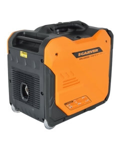 Купить Генератор CARVER PPG -6500ISE +ATS инверторный (5/5,5кВт, 220/12В, 1+1 розетки,USB, дисплей,колеса) 01.020.00047  в E-mobi