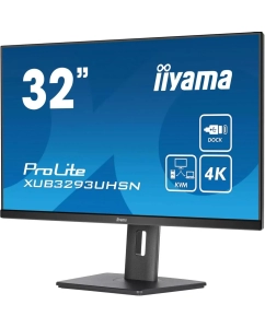 Купить 31.5" Монитор iiyama XUB3293UHSN-B5 черный 60Hz 3840x2160 IPS  в E-mobi