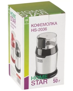 Купить Кофемолка HomeStar HS-2036 красный  в E-mobi