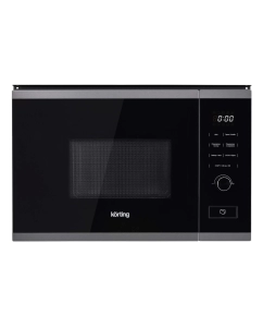 Купить Встраиваемая микроволновая печь Korting KMI 820 GNBX черный в E-mobi