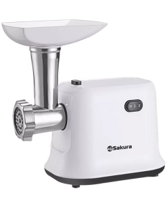 Купить Электромясорубка SAKURA SA-6420 1500 Вт белый в E-mobi