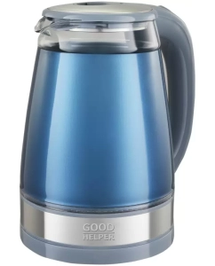 Купить Чайник электрический GoodHelper KPG-1811 1.8 л синий в E-mobi
