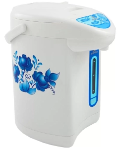 Купить Термопот Добрыня DO-484 4.2 л белый, голубой  в E-mobi