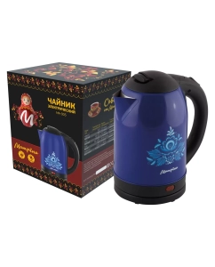 Купить Чайник электрический Матрёна МА-005 2 л синий  в E-mobi