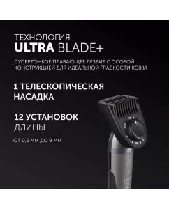 Купить Триммер Polaris PHC 1704 серый  в E-mobi