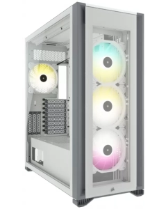 Купить Корпус компьютерный Corsair iCUE 7000X RGB (CC-9011227-WW) White/Gray в E-mobi