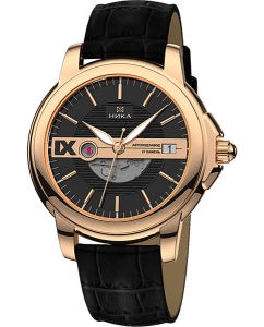 Купить Российские механические золотые наручные часы NIKA 1058.0.1.53A в E-mobi