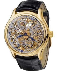 Купить Российские механические золотые наручные часы NIKA 1102.4.3.81 в E-mobi