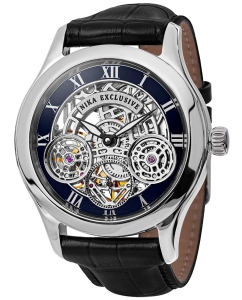 Купить Российские механические серебряные наручные часы NIKA 1138.0.9.81A в E-mobi