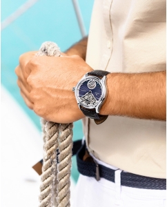 Купить Российские механические серебряные наручные часы NIKA 1102.0.9.85A  в E-mobi