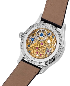 Купить Российские механические серебряные наручные часы NIKA 1138.0.39.51A  в E-mobi