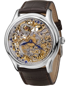 Купить Российские механические серебряные наручные часы NIKA 1102.4.9.81A в E-mobi