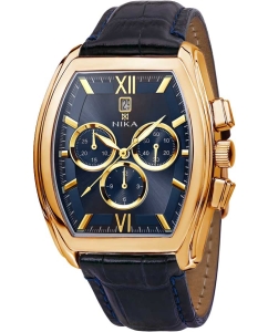 Купить Российские золотые наручные часы NIKA 1264.0.1.83A с хронографом в E-mobi