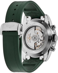 Купить Швейцарские механические наручные часы Longines L3.835.4.02.9 с хронографом  в E-mobi