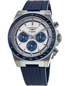 Купить Швейцарские механические наручные часы Longines L3.835.4.98.9 с хронографом в E-mobi