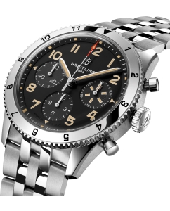 Купить Швейцарские механические наручные часы Breitling A233803A1B1A1 с хронографом  в E-mobi