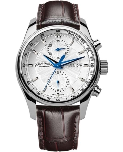 Купить Швейцарские механические наручные часы Armand Nicolet A647A-AG-P840MR2 с хронографом в E-mobi