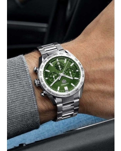 Купить Швейцарские механические наручные часы TAG Heuer Carrera CBN2A10.BA0643 с хронографом  в E-mobi