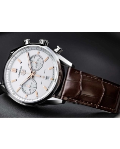 Купить Швейцарские механические наручные часы TAG Heuer Carrera CBN2013.FC6483 с хронографом  в E-mobi