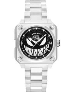 Купить Швейцарские механические керамические наручные часы ROMAGO RM113-WH в E-mobi