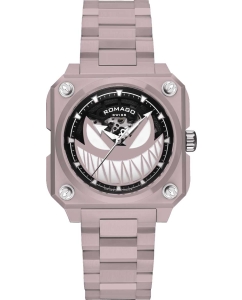 Купить Швейцарские механические керамические наручные часы ROMAGO RM113-PK в E-mobi