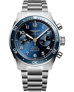 Купить Швейцарские механические наручные часы Longines L3.821.4.93.6 с хронографом в E-mobi