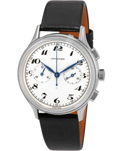 Купить Швейцарские механические наручные часы Longines L2.827.4.73.0 с хронографом в E-mobi
