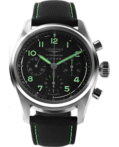 Купить Швейцарские механические титановые наручные часы Longines L3.829.1.53.2 с хронографом в E-mobi