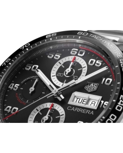 Купить Швейцарские механические наручные часы TAG Heuer Carrera CBN2A1AA.BA0643 с хронографом  в E-mobi