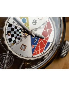 Купить Механические наручные часы Alexander Shorokhoff AS.REV-AVG  в E-mobi