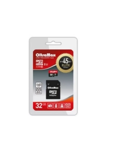 Купить Карта памяти MicroSD OltraMax Elite UHS-I 32 Гб с адаптером класс 10 в E-mobi