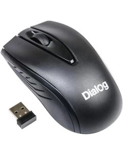 Купить Беспроводная мышь Dialog MROC-17U черный в E-mobi