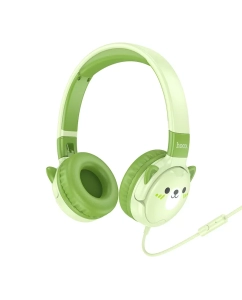 Купить Наушники Hoco W61 Green в E-mobi