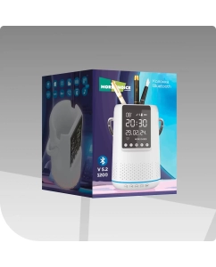 Купить Портативная колонка More Choice BS25 White  в E-mobi